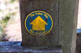 A Dales Way sign