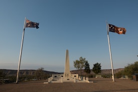 Monument at the top of Anzac Hill