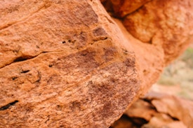 Rocks up close at Kings Canyon