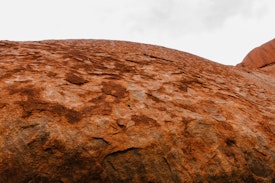 Weathered surface of Uluru