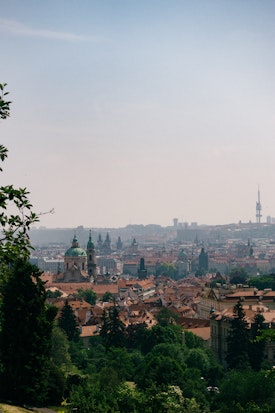 A view over Prague