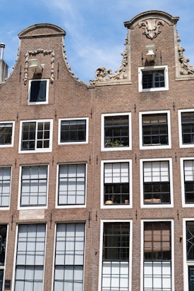 Wonky Amsterdam houses