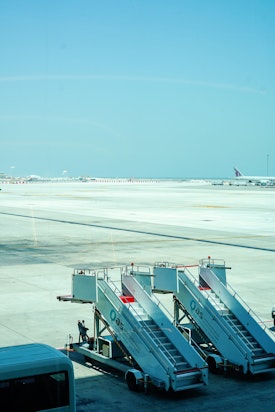 Doha airport tarmac