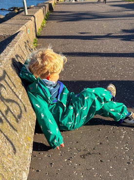 Taking a rest on the shore