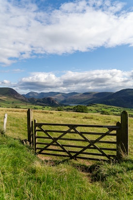 View into the Lake District