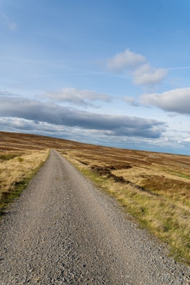 Gravel track on the Pennines